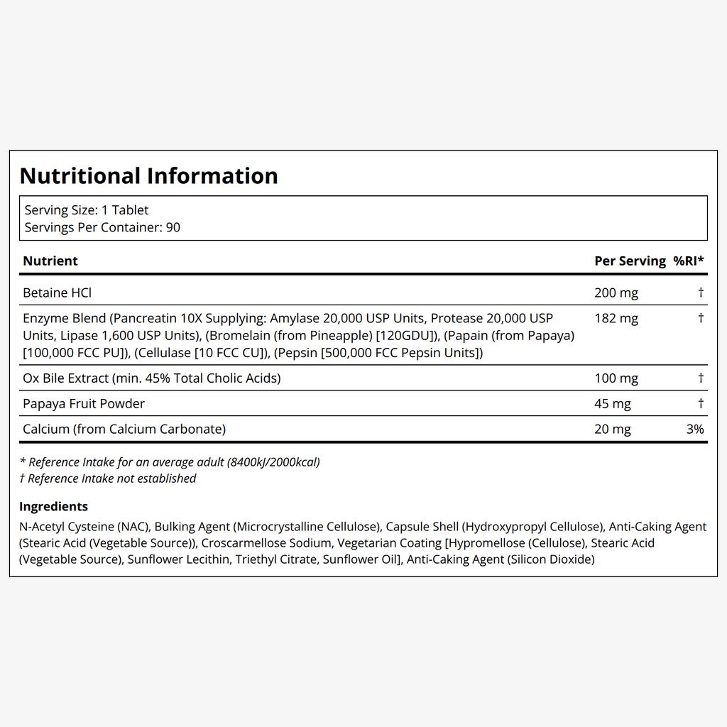 Super Enzymes Tablets - Image 2