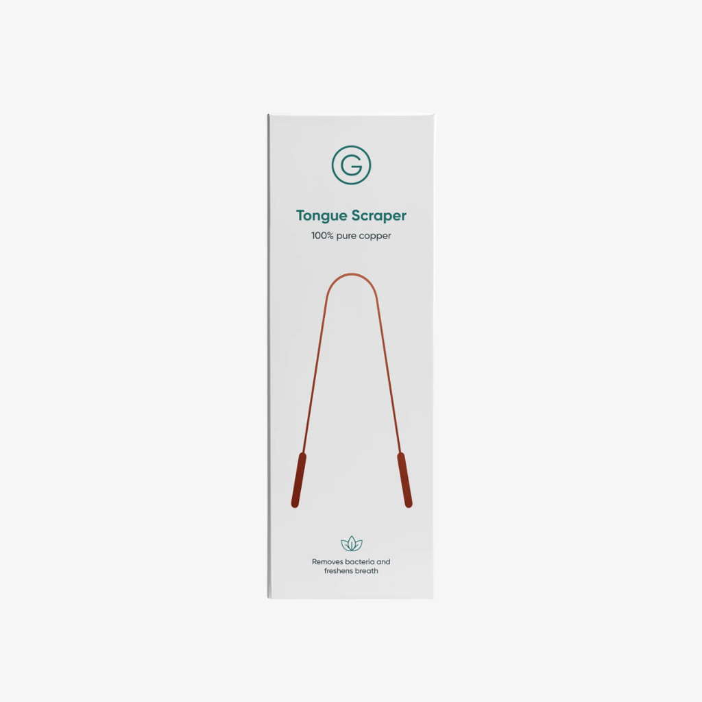 Copper Tongue Scraper - Image 1