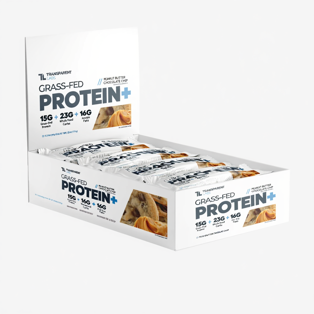 Grass-Fed Protein+ Bars- Chocolate Peanut Butter - Image 3