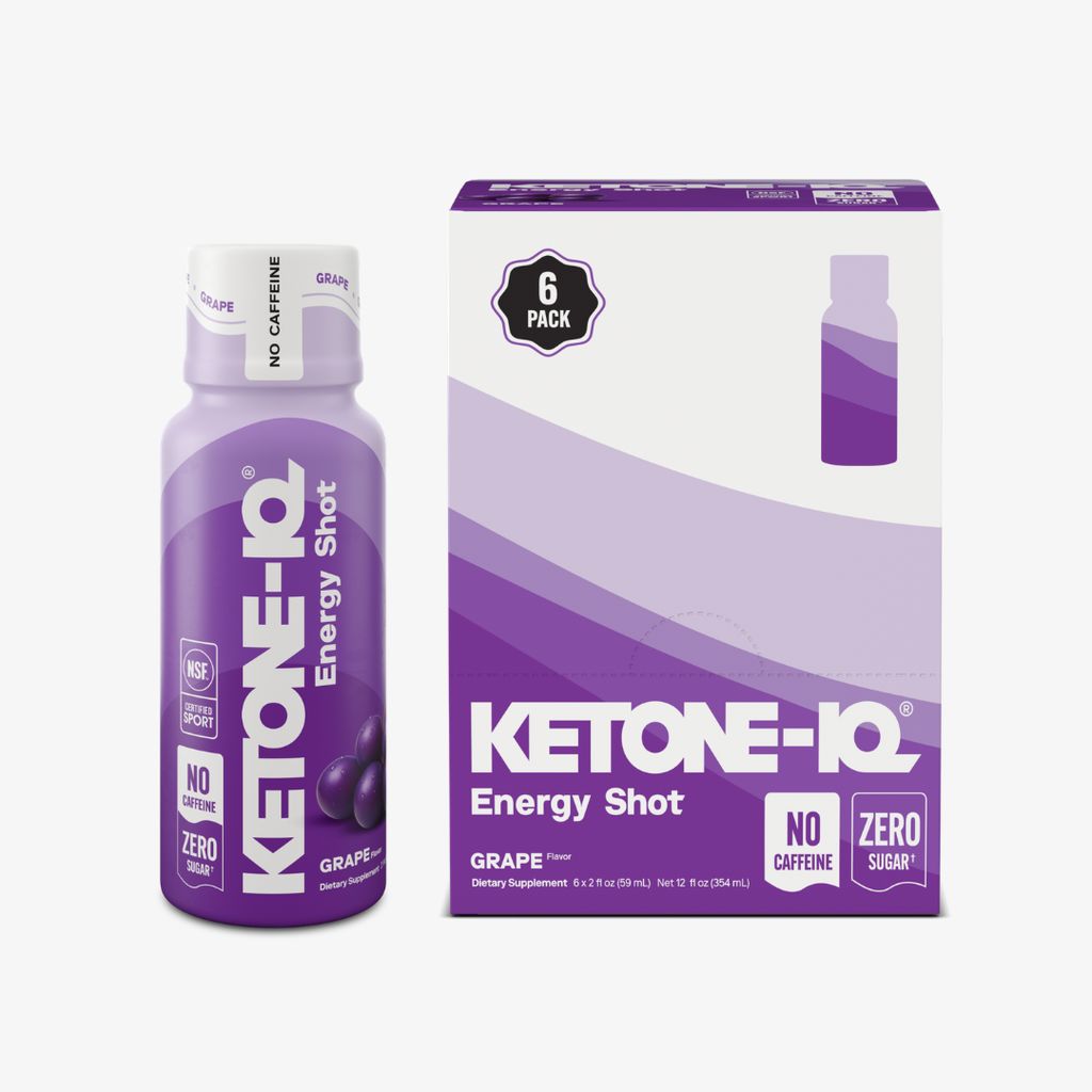 Ketone-IQ No Caffeine Shot - Grape - Image 1