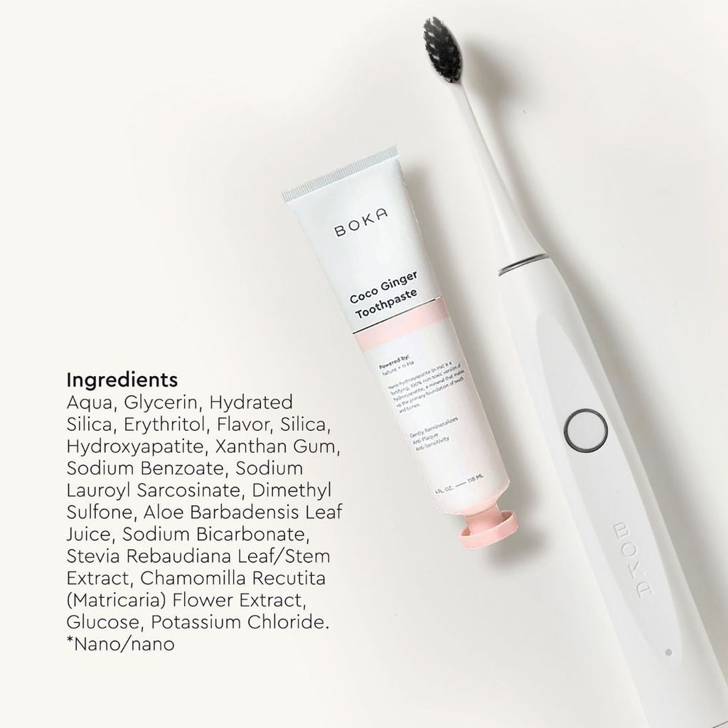 Travel Duo Toothpaste - Ela Mint + Coco Ginger - Image 2