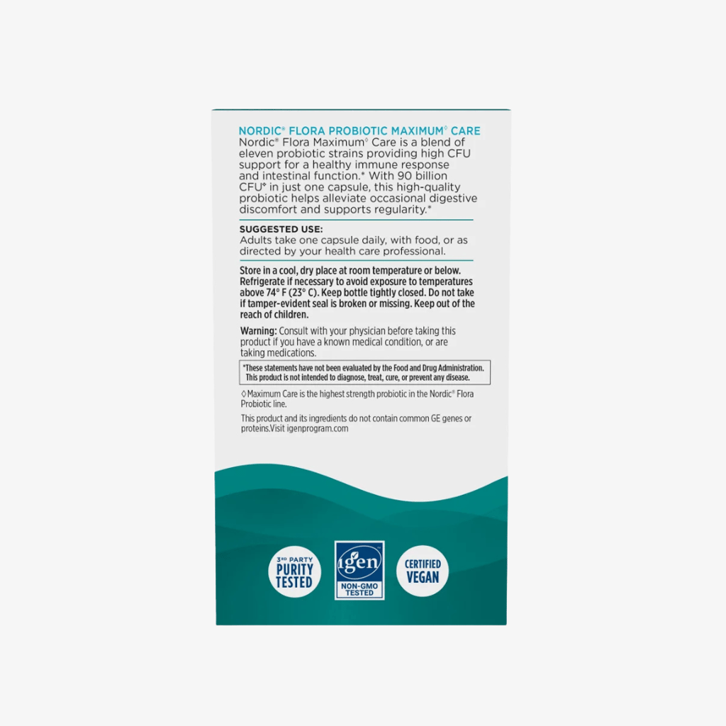 Nordic Flora Probiotic Maximum Care - Image 3