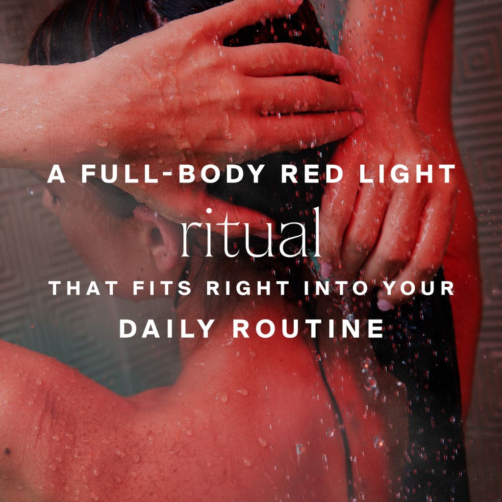 Red Light Showerhead Filter - Matte Chrome - Image 6