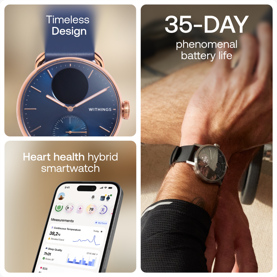 Scanwatch 2 - Rosegold Blue - Image 7