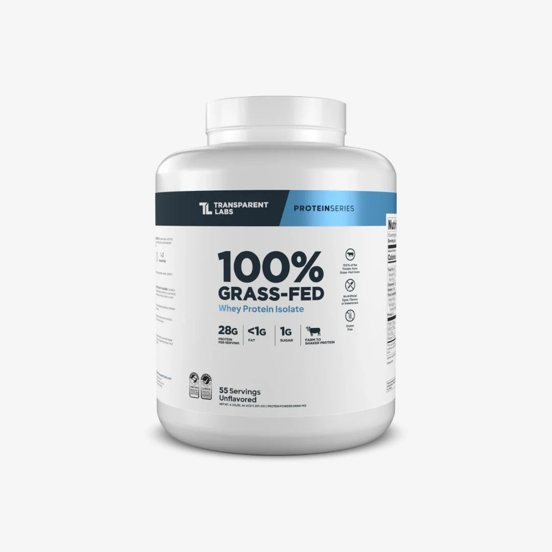 Grass Fed Whey Isolate - Unflavored